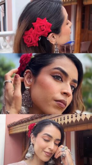 Shubhi Bharal Instagram - ✨ सारी season, part-3. The saree's fabric was so good and the subtle shine is perfect for the upcoming wedding season. Plus it's a ready-to-wear saree. 🤌🏼
Comment for the link💯
#shubhibharal #thattrendstalker #saree #readytowear #predraped