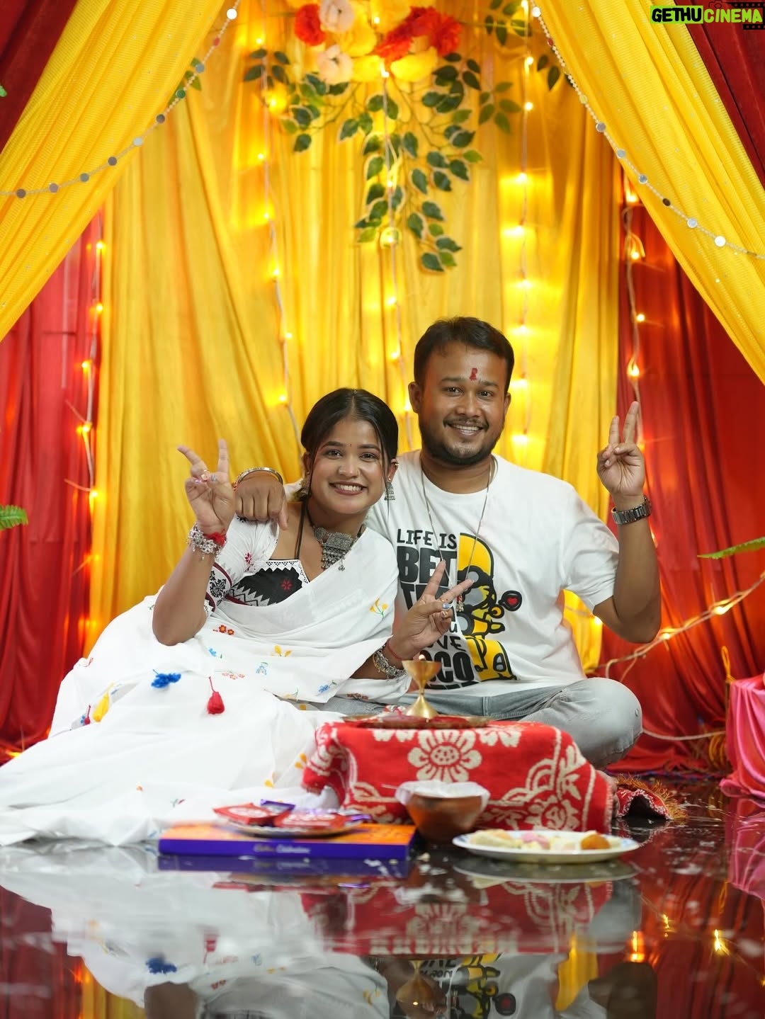 Simla Sikder - 64.7K Likes - Happy Raksha Bandhan dada’s …..☺️❤️😁