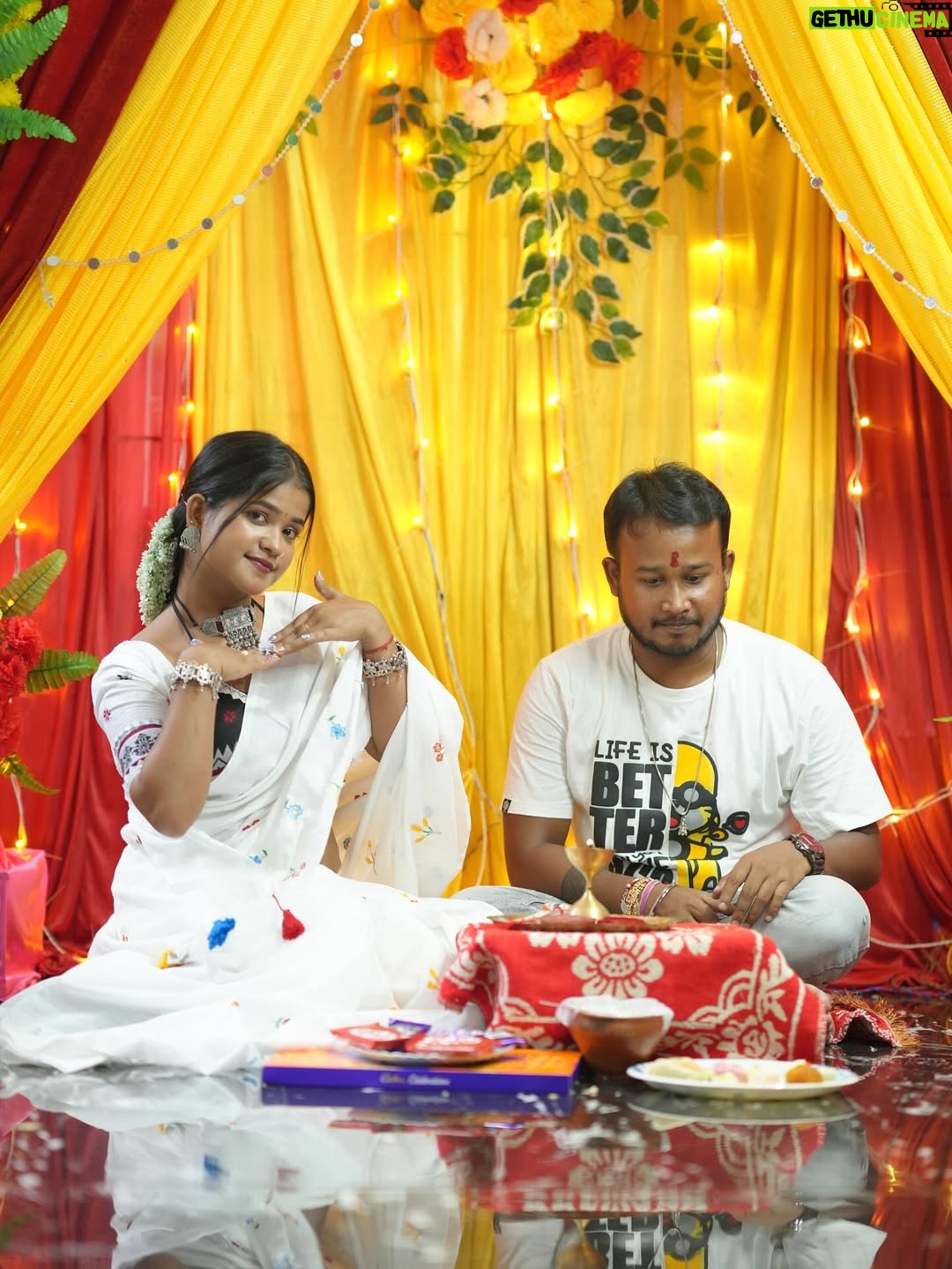 Simla Sikder - 64.7K Likes - Happy Raksha Bandhan dada’s …..☺️❤️😁