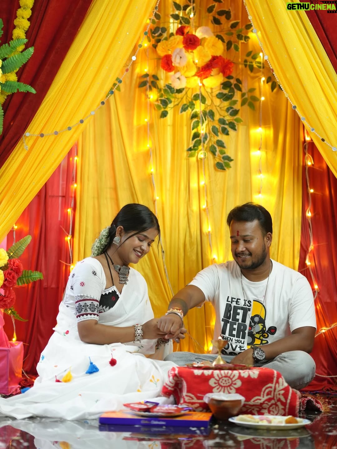Simla Sikder - 64.7K Likes - Happy Raksha Bandhan dada’s …..☺️❤️😁