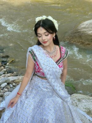 Simpal Kharel Instagram - it’s shree ju’s appearance day tomorrow🥹🪽
jai jai shree radhe💙✨
@simpal_kharel