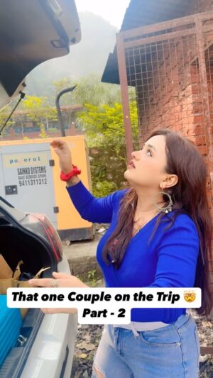 Simran Verma Instagram - Couple On Trip 🤯 Part - 2