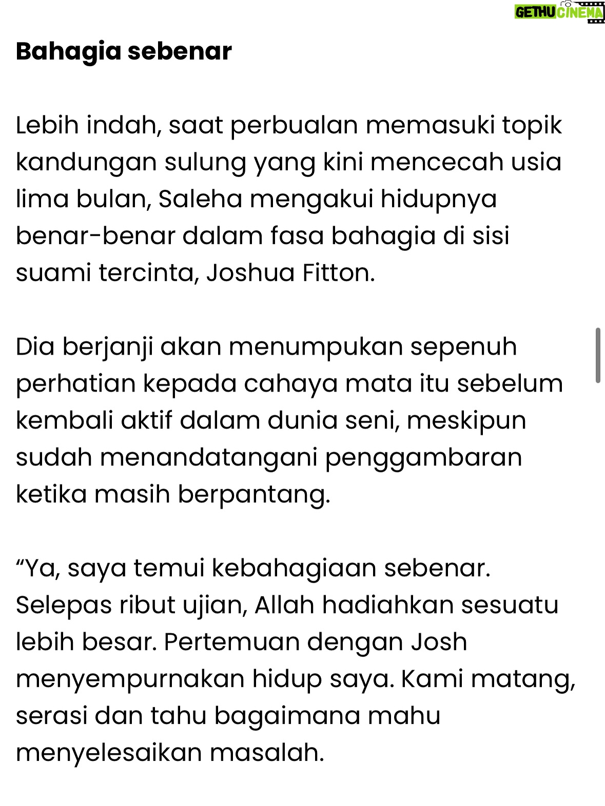 Siti Saleha - 13.1K Likes - Merdeka issue for @kosmo_online @hibglam.com.my 💙

Thank you Haikal for the write up. Get copies today
 🫶🇲🇾
