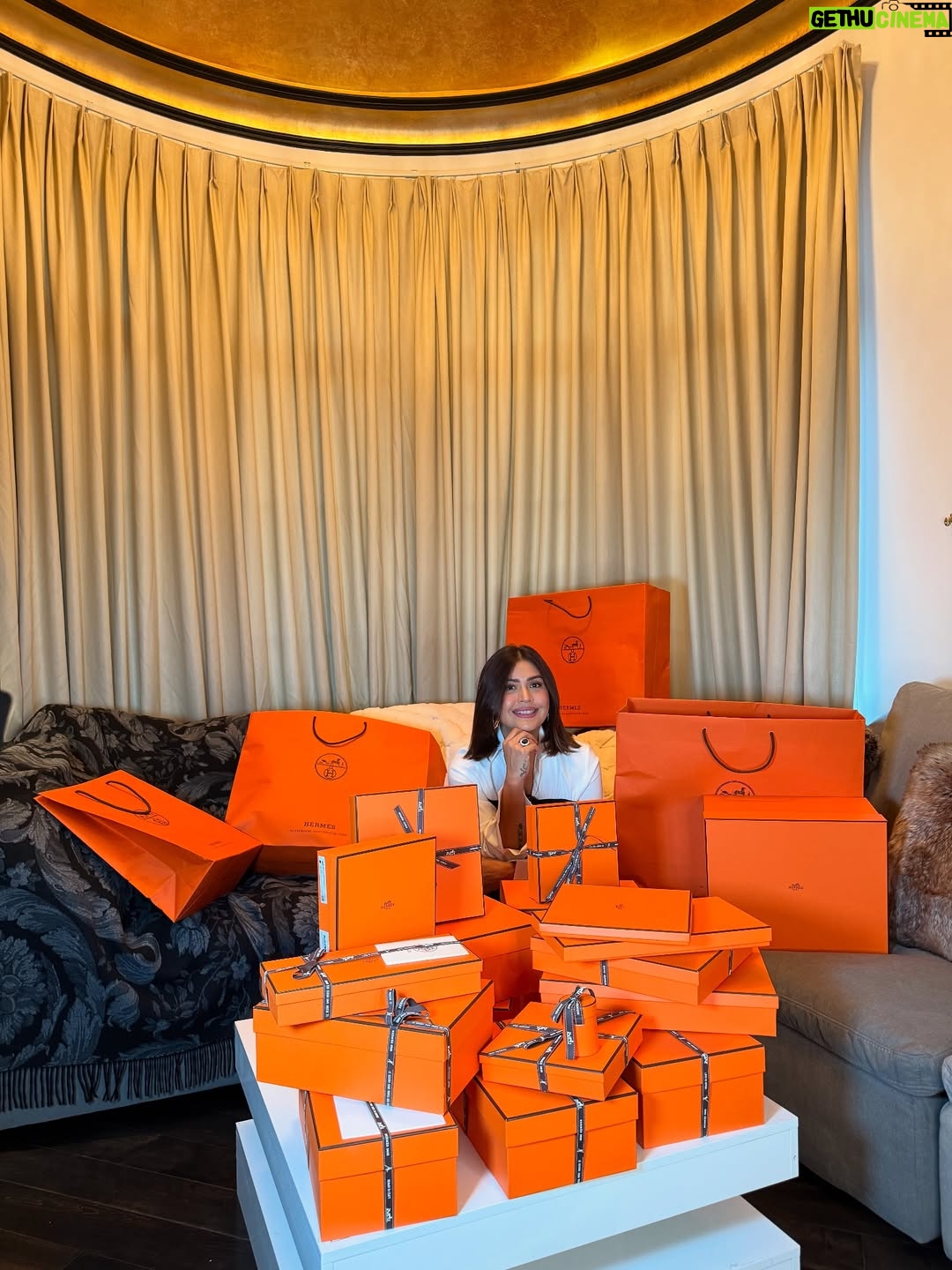 Smile - 0.9K Likes - People rent a U-Haul to move their furniture. I rent a U-Haul to move my Hermès. #hermesunboxing #hermes #hermès Do you think I’m a shopaholic please vote 👇🏼