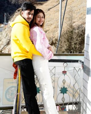 Smriti Rajput Instagram - 🧿🧸🫂❣️With you, I am in a better place.🧿 @smriti.rajput1137
.
.
.
.
.
.#cute #trending #love #dress #dream #perfect #newpost #couplegoals #insta #instagood #instapic #explore #explorepage #foryou #adriti #happy #manali #❤️