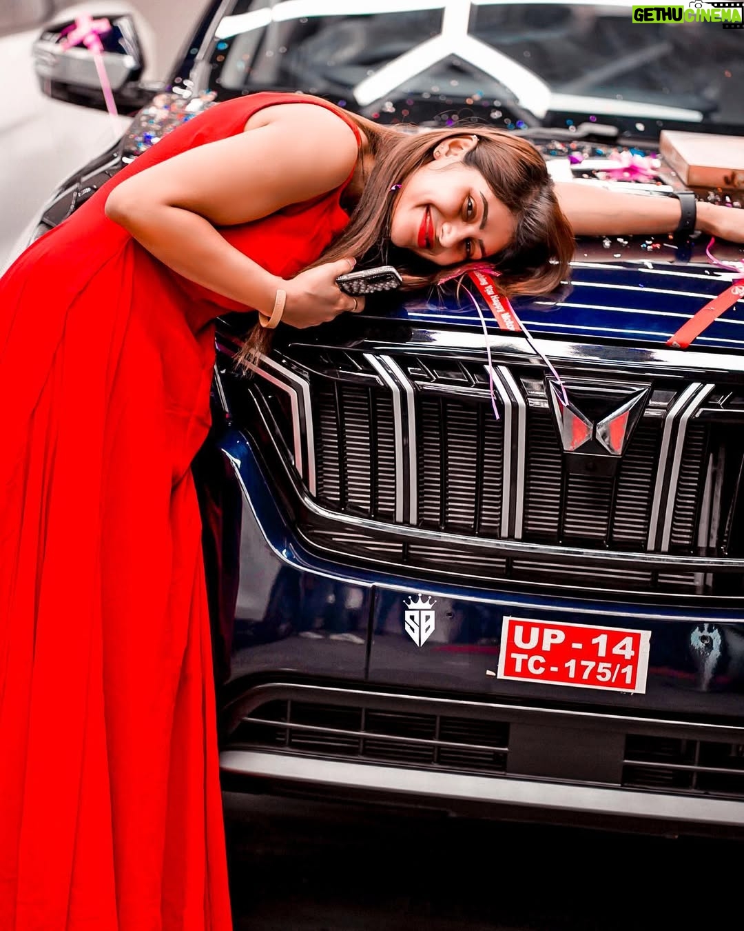 Smriti Rajput - 42.6K Likes - first self earned ❤️🚘mine baby thnkew so much my insta family nd meri mumma papa  ap sabki ki wajhse aj m yha tk pouchi hu n❤️ 
 edit / @shuaib_baba._ #cute #trending #viral #share #smritians #love #dress #dream #perfect #success #instagood #insta #smile #blessed #❤️