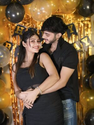 Smriti Rajput Instagram - Happy birthday to the love of my life! 🫂Grateful for every moment with you.💎I’m so grateful to have you in my life.Every year with you is the best year yet 💝Thank you for being my best friend, lover, and everything .You are the boy who makes my world brighter. I love you more than words can say! 🥰”Every moment with you is a blessing….🫂🥰&Grateful for another year with you ……. keep shining keep growing always Bae🧸💎 Happy birthday once again jaaaan 🤩🥳🎈🎂