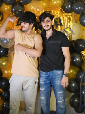 Smriti Rajput Instagram - Happy birthday to the love of my life! 🫂Grateful for every moment with you.💎I’m so grateful to have you in my life.Every year with you is the best year yet 💝Thank you for being my best friend, lover, and everything .You are the boy who makes my world brighter. I love you more than words can say! 🥰”Every moment with you is a blessing….🫂🥰&Grateful for another year with you ……. keep shining keep growing always Bae🧸💎 Happy birthday once again jaaaan 🤩🥳🎈🎂