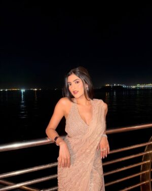 Snigdha Helenite Instagram - Just adding a little more sparkle to the world in @shakuntlamxclusif ✨