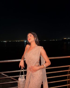 Snigdha Helenite Instagram - Just adding a little more sparkle to the world in @shakuntlamxclusif ✨