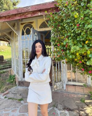 Snigdha Helenite Instagram - 🦋🌷

In @a.la.modebyakanksha