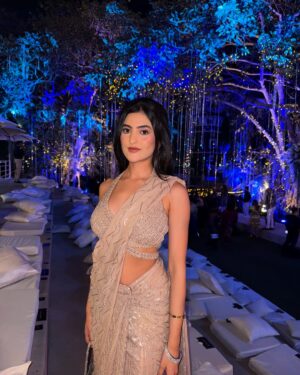 Snigdha Helenite Instagram - Just adding a little more sparkle to the world in @shakuntlamxclusif ✨