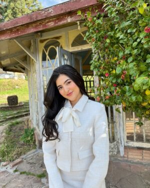 Snigdha Helenite Instagram - 🦋🌷

In @a.la.modebyakanksha