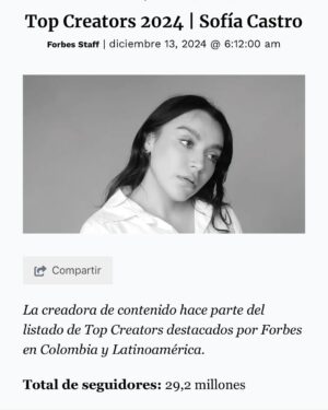 Sofia Castro Instagram - Después de 9 años, una cirugía de mandíbula, miles de hablados, mañas, caídas, subidas, ortodoncia, cambios de estilo, colores en el pelo, amigos, novios, ringuito, clínica psiquiátrica, odiarme, cuestionarme y amarme, y ahora sacando mi música!!!!!!! AQUÍ SEGUIMOS💕