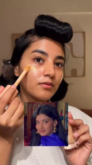 Somya Gupta Instagram - auditioning as Preeti 🪷 🥰