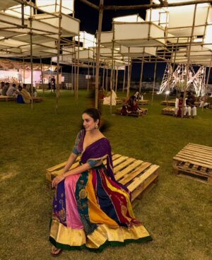 Sonali Kukreja Instagram - First dhaniya experience in Ahmedabad ✨
Couldn’t have been better. Already waiting for next year!