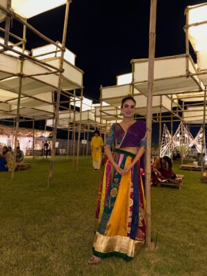 Sonali Kukreja Instagram - First dhaniya experience in Ahmedabad ✨
Couldn’t have been better. Already waiting for next year!