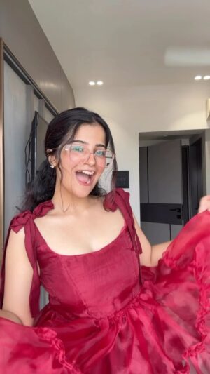 Sonali Priya Instagram - a little late to dancing on this song because i underestimated the time it would take to make these GORGEOUS frillsā„ļøā„ļø
.
.
.
.
.
.
.
.
.
#sewing #fashion #fyp #viral #explore #fashiondesigner #fashionstyle #trending #fashionblogger #selfmade #stitching #frills #frill #minidress #dresses #inspo #outfitinspiration #reddress #reddresses