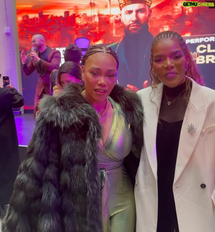 Sonia Mbele - 13K Likes - @connie_ferguson Miss Connie I know we have our random talks…but there was NOTHING RANDOM about our discussing the 3rd Season of #kingsofjoburg it is scary good…and after binge watching tonight I’m like whatt 😳 you did it my sister, and I’m sure your Guardian Angel is looking on with pride 👏🏽 @clintonthebrink I thought I knew you…from playing friends and roomies on generations to this df!!!
#bravo 
#welldone 
#kingsofjoburg 
#netflix 
#gamechanger 
#bingewatch