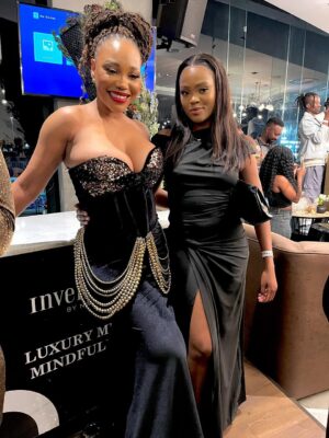 Sonia Mbele Instagram - My sister @yasirah_bhelz thank you for your stellar performance @vele_manenje your talent is completely unsurpassed @carsharenova thank you making us travel in style @busiswaah no one comes close ✨to ALL the speakers you touched many hearts 💛