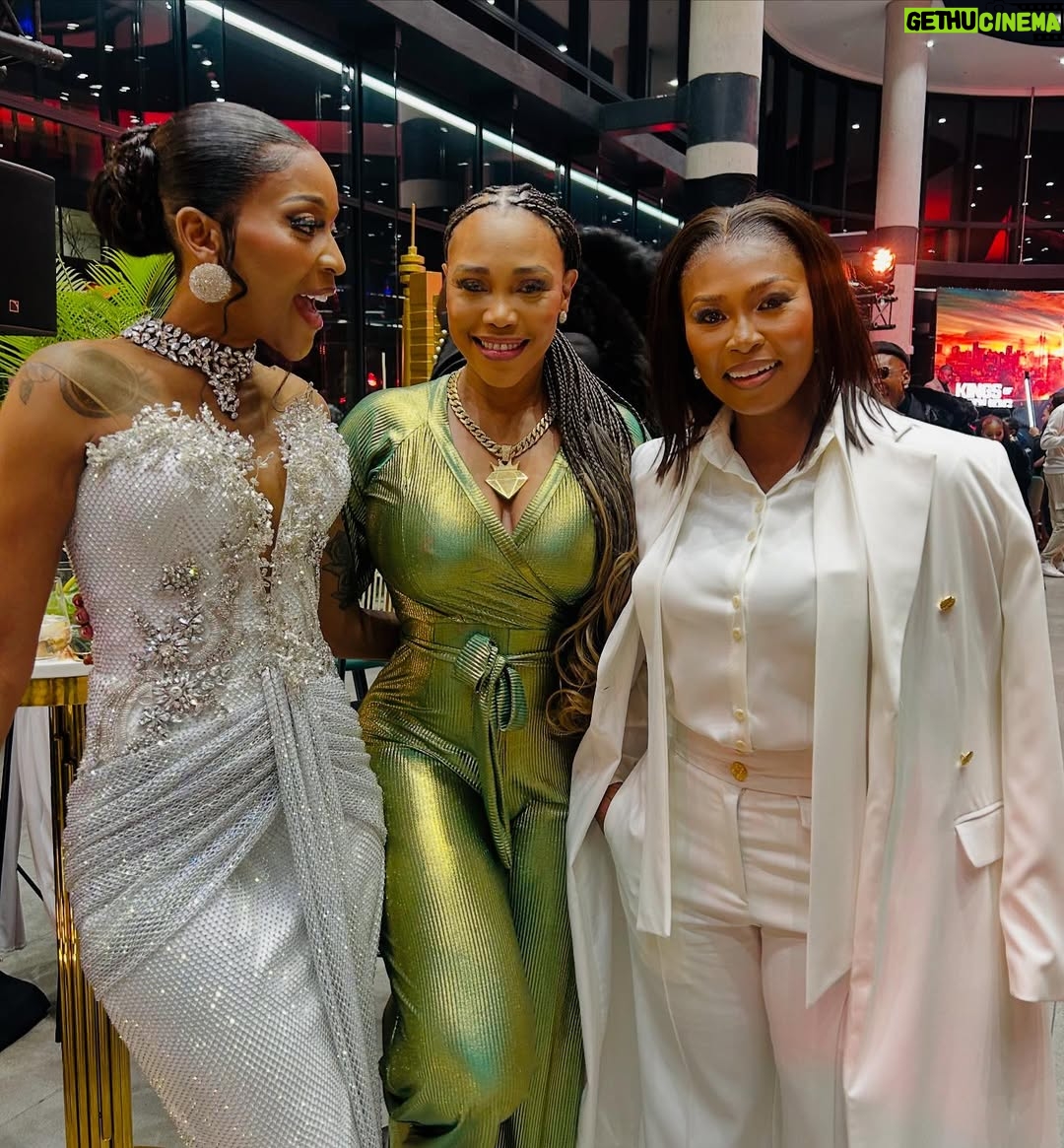 Sonia Mbele - 13K Likes - @connie_ferguson Miss Connie I know we have our random talks…but there was NOTHING RANDOM about our discussing the 3rd Season of #kingsofjoburg it is scary good…and after binge watching tonight I’m like whatt 😳 you did it my sister, and I’m sure your Guardian Angel is looking on with pride 👏🏽 @clintonthebrink I thought I knew you…from playing friends and roomies on generations to this df!!!
#bravo 
#welldone 
#kingsofjoburg 
#netflix 
#gamechanger 
#bingewatch