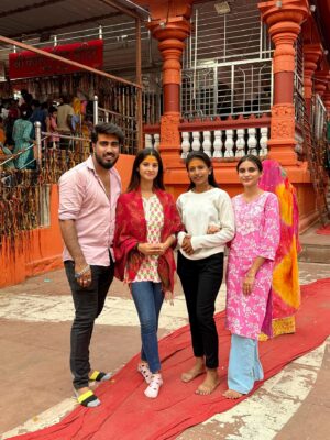 Soniya Official Instagram - Har har Mahadev 📿🌸❤️
#photo #instagood #explor #ujjain