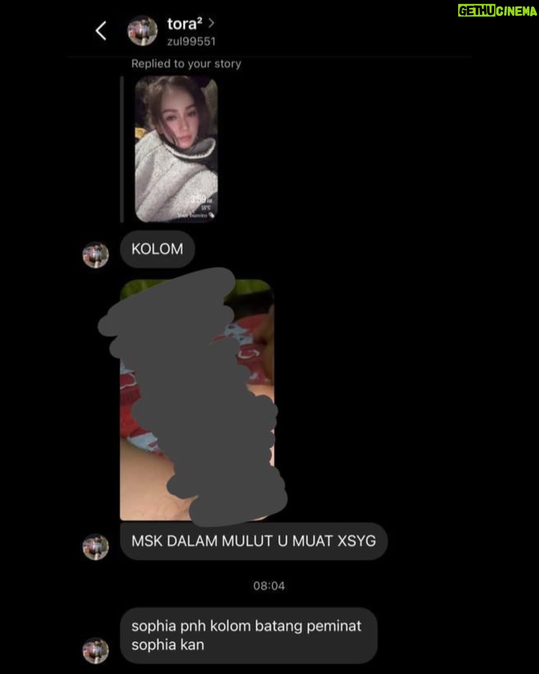 Sophia Albarakbah - 11.1K Likes - I know some people are asking, why did I make a police report?
Bitter? Gila publisiti? Tegakkan benang yang basah? NO!
Sebab cyberbullying & sexual harassment bukan perkara main-main. It’s not a joke. It’s not “just comments”.

I’ve been receiving thousands of messages and comments, fitnah, lucah, hinaan, ugutan… you name it. Some may think it’s small but to me, these words cut deep. They hurt, they affect my emotions, and they damage my dignity as a woman and as a human being.

I’m sharing here some screenshots of the comments and DMs I received. This is only a small part of it, there are many more that are far worse. I’m not sharing to shame anyone, but to show the reality of what happens online. This is why I took action. Because diam takkan ubah apa-apa.

This police report is not about revenge. It’s about protection for my safety, my dignity, and to send a clear message that women have the right to be protected under the law.

To everyone who has been through the same thing, you are not alone. And to those still spreading hate, remember that your words can leave scars that never heal.
