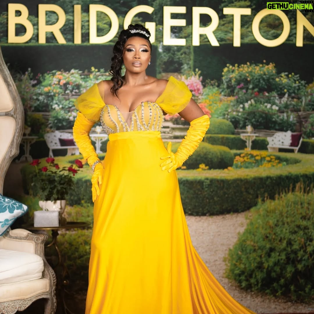 Sophie Ndaba - 37.8K Likes - Her Majesty the "King Sophie", has the pleasure of sharing her weekend moments for an invitation honoured in celebration of the #netflixsa @bridgertonnetflix 
#bridgertonseason3 premiere👑

Thank you to her Royal glam fam for always uderstanding the Royal Brief...👑

👗@otiz_seflo
💄👑 @mm_exotic_salon
📸@mfana_ka_maluleke