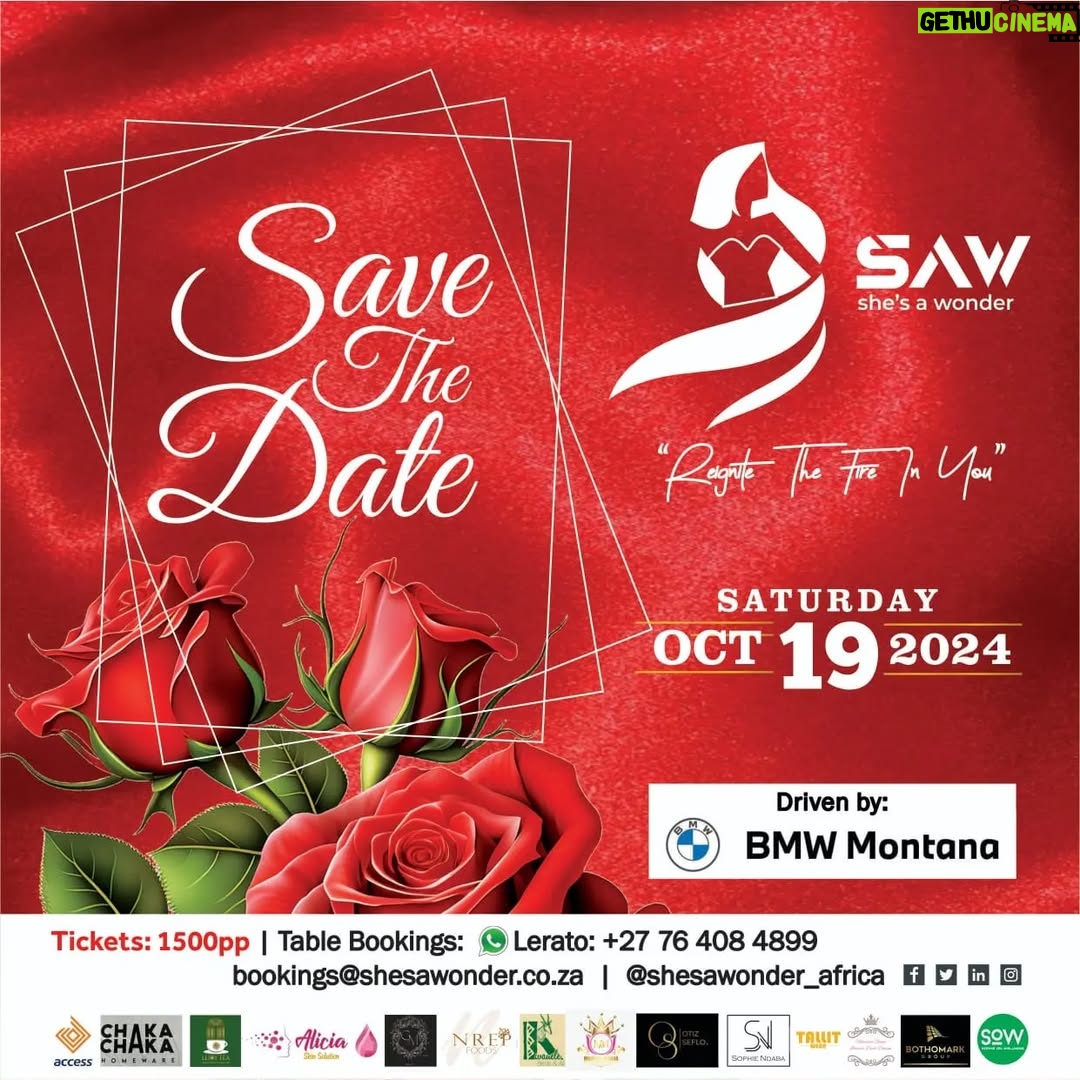 Sophie Ndaba - 3 Likes - Its Friyay✨️

Catch me  today at 2pm on #702 as i chill with @relebogile 
 Were talking "The  Upside of Failure". The New Moi darlings 💃 

Our Spring is springing🌼🌹
@shesawonder_africa 24 Dowloading  to 19 October hosted at 
@bmwmontana_official
Stay tuned for our amazing speakers and entertainment line up ! 🥂
"Reignite the Fire in You"

#wellness
#mentalwellness
#healing
#selflove
#restoration
#meandmygodproject