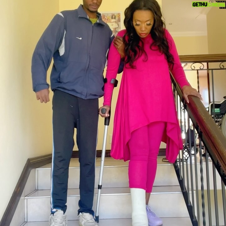 Sophie Ndaba - 66.2K Likes - Happy birthday to the coolest mom out ❤️🌊

If you were not born today I would have not existed 
Your courage , strength , endurance and the power of prayer got you through the ways of life 

You survive every obstacle in life and you always come out stronger which is something I will always admire about you Ma , honestly I’m blessed to have a cool mom no lie , she’s not a boring person to be around trust me she will bright your moods anytime you want if  you have her number just call her 😂

Your life is a true definition of Gods love it’s crazy how you always achieve the impossible but we serve our Lord God which makes the impossible possible , 

And i pray that you recover from your ankle injury 
But you already recovering well , and thank you to everybody that supported her and sent out prayers and  flowers to our door step , God bless you ! Our home is more colourful because of you 

Today you are loved by many and blessed whole heartedly ma ❤️ today we celebrate you and all your achievements in your craft , as a mother , sister and a friend , you have touched many hearts in your journey because you are the queen of all queens , and I’m so  grateful to call you my Queen mother 🌊 I got your back no matter what !!

Have a blessed day Mamzo , I love you !!❤️❤️❤️