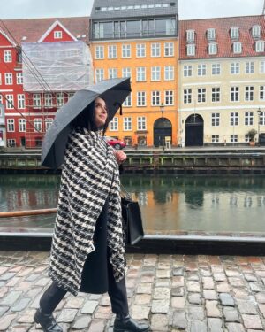 Souhir Ben Amara Instagram - Copenhagen 
By @nahlaalfahad the queen of kindness 🤍🌸