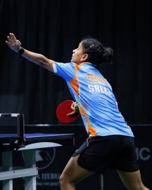 Sreeja Akula Instagram - Nigeria has always been special for me and today it has become even more special.
Glad to have played the finals here, not the result I wanted but onto the next one💪
A big thanks to my team and coach @somnathghoshtt, @media.iccsai, @tabletennisfederationofindia, @reservebankofindia, @meraki_connect, @gosportsvoices, @seshagiri_mandava, @hirakpt, and @univedsports