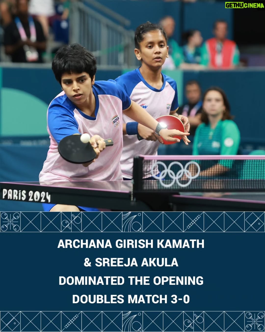 Sreeja Akula - 2.6K Likes - 🇮🇳 One year ago at #Paris2024...

Team India's women stunned fourth-seeded Romania 3-2 in their Olympic debut! From Archana & Sreeja's doubles dominance to Manika's heroic performance - what a win to secure a place in the quarterfinals.

In their maiden Olympic team appearance, they proved dreams can become reality. Swipe to relive every thrilling moment! ➡️

Proud moment for Indian table tennis! 🏓✨

#Paris2024 #Olympic #TableTennis