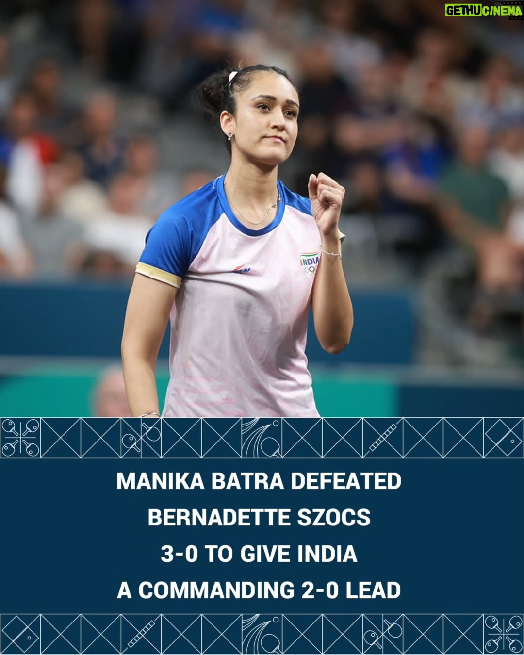 Sreeja Akula - 2.6K Likes - 🇮🇳 One year ago at #Paris2024...

Team India's women stunned fourth-seeded Romania 3-2 in their Olympic debut! From Archana & Sreeja's doubles dominance to Manika's heroic performance - what a win to secure a place in the quarterfinals.

In their maiden Olympic team appearance, they proved dreams can become reality. Swipe to relive every thrilling moment! ➡️

Proud moment for Indian table tennis! 🏓✨

#Paris2024 #Olympic #TableTennis