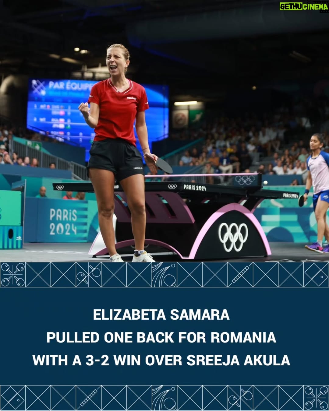 Sreeja Akula - 2.6K Likes - 🇮🇳 One year ago at #Paris2024...

Team India's women stunned fourth-seeded Romania 3-2 in their Olympic debut! From Archana & Sreeja's doubles dominance to Manika's heroic performance - what a win to secure a place in the quarterfinals.

In their maiden Olympic team appearance, they proved dreams can become reality. Swipe to relive every thrilling moment! ➡️

Proud moment for Indian table tennis! 🏓✨

#Paris2024 #Olympic #TableTennis