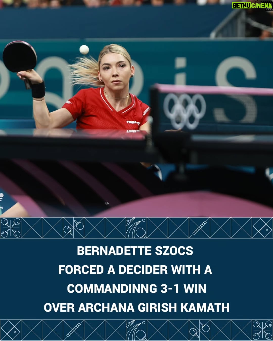 Sreeja Akula - 2.6K Likes - 🇮🇳 One year ago at #Paris2024...

Team India's women stunned fourth-seeded Romania 3-2 in their Olympic debut! From Archana & Sreeja's doubles dominance to Manika's heroic performance - what a win to secure a place in the quarterfinals.

In their maiden Olympic team appearance, they proved dreams can become reality. Swipe to relive every thrilling moment! ➡️

Proud moment for Indian table tennis! 🏓✨

#Paris2024 #Olympic #TableTennis