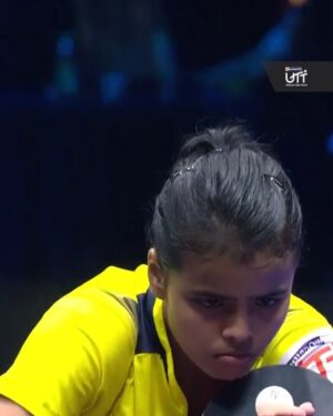 Sreeja Akula Instagram - Undefeated. Undeterred. Unshakable 🔥🎯

Will @sreejaakula31's unbeaten streak in the singles continue tonight? 👀

📺 Live on JioHotstar and the Star Sports network.
🎫 Tickets on BookMyShow.com
🔗 in bio

#UTT #UTTSeason6 #UltimateTableTennis