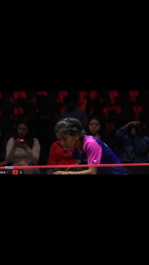 Sreeja Akula Instagram - "Talent sets the stage, but it's determination, dedication, and hard work that steal the show."

 #Dedication #HardWork #AthleteMindset #NoShortcuts #GrindMode #SportsLife  #TrustTheProcess #TrainHard #SportsMotivation #TableTennis #GameDayMindset