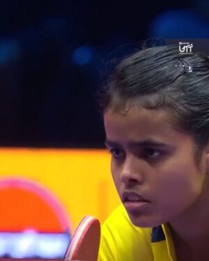 Sreeja Akula Instagram - Undefeated. Undeterred. Unshakable 🔥🎯

Will @sreejaakula31's unbeaten streak in the singles continue tonight? 👀

📺 Live on JioHotstar and the Star Sports network.
🎫 Tickets on BookMyShow.com
🔗 in bio

#UTT #UTTSeason6 #UltimateTableTennis