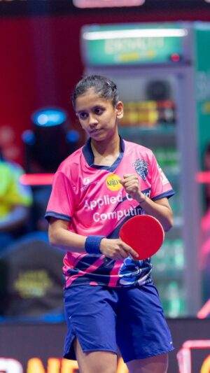 Sreeja Akula Instagram - Cool. Composed. Clinical.
Happy Birthday, @sreejaakula31 🎉

#UTT #UltimateTableTennis