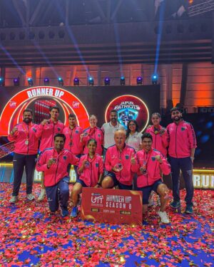 Sreeja Akula Instagram - Didn’t end the way we wanted, but lots to learn from the journey.
Thanks to the coach and the team — lots to be proud of.
For the glory always!🩷💪