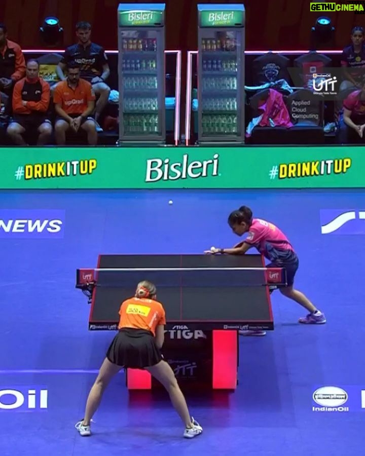 Sreeja Akula - 2.6K Likes - Undefeated. Undeterred. Unshakable 🔥🎯

Will @sreejaakula31's unbeaten streak in the singles continue tonight? 👀

📺 Live on JioHotstar and the Star Sports network.
🎫 Tickets on BookMyShow.com
🔗 in bio

#UTT #UTTSeason6 #UltimateTableTennis