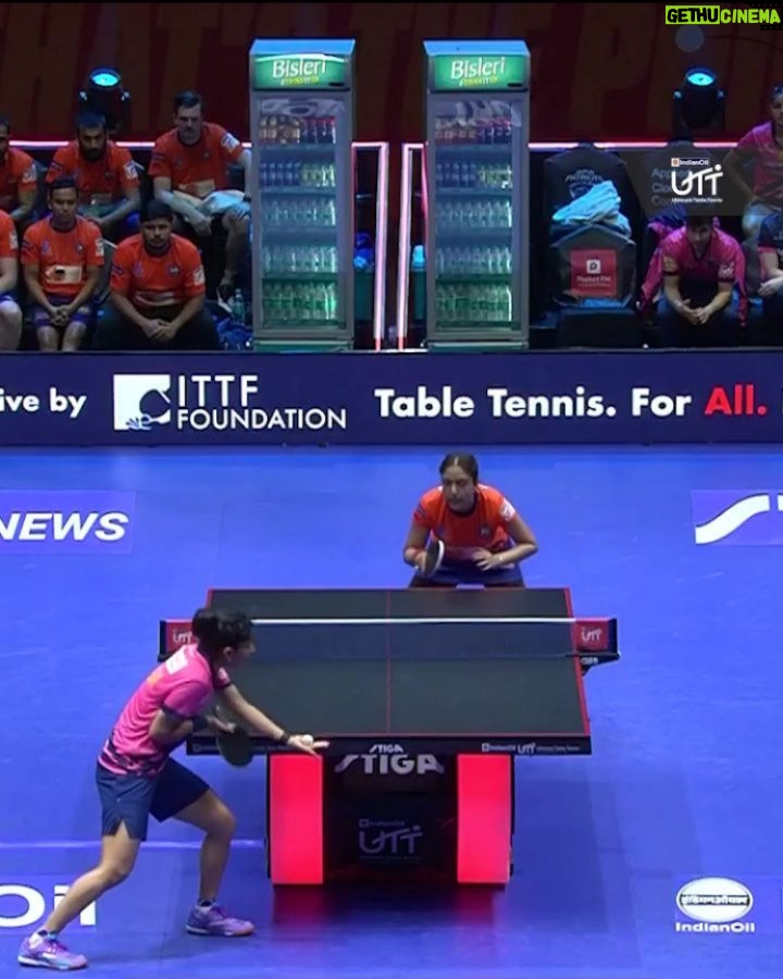 Sreeja Akula - 2.6K Likes - Undefeated. Undeterred. Unshakable 🔥🎯

Will @sreejaakula31's unbeaten streak in the singles continue tonight? 👀

📺 Live on JioHotstar and the Star Sports network.
🎫 Tickets on BookMyShow.com
🔗 in bio

#UTT #UTTSeason6 #UltimateTableTennis