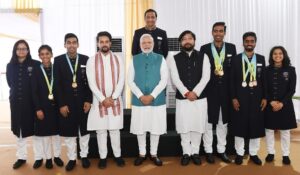 Sreeja Akula Instagram - Wishing a very Happy Birthday to our Honourable Prime Minister Shri Narendra Modi Ji. Your relentless drive, vision for a fit India, and support for athletes nationwide continue to inspire us all. Your leadership motivates us to push boundaries, both in sports and in life 🙏