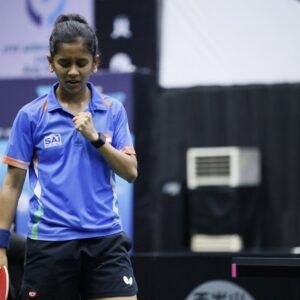 Sreeja Akula Instagram - A sign of relief as Sreeja Akula progresses into the final.
The defending champion dug deep to edge past France’s Prithika Pavade in a gripping 3–2 semifinal and will now face Honoka HASHIMOTO in the final at the WTT Contender Lagos 2025