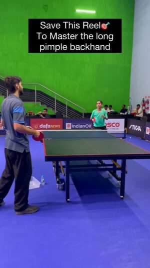 Sreeja Akula Instagram - 🚀 Mastering the long pips attack! 🏓
Sreeja Akula shows how to turn backspin pushes into power shots 🔥

We broke it down into 5 simple levels:
⚡ Level 1 – 20% speed
⚡ Level 2 – 40%
⚡ Level 3 – 60%
⚡ Level 4 – 80%
⚡ Level 5 – 100% full power 💯

👉 The secret? Start slow, build control, and finish strong!
Perfect way to learn how to dominate with long pips 💪
#TableTennis #LongPips #SpartansTableTennis #TTTraining #TableTennisIndia #PingPongSkills #utt #ultimatetabletennis #BackspinAttack #PipsPower #TTReels #tabletennislife