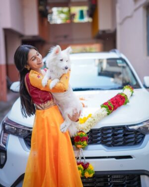 Srushti Ambavale Instagram - Today, I am overwhelmed with emotions as I share the news of buying my first car. This milestone is not just about the car itself, but it symbolizes the unwavering support and love I have received from everyone around me. To my family, who have been my pillars of strength, your encouragement and belief in me have made this dream a reality. To my friends and supporters, your constant cheer and positivity have fueled my journey. I am filled with immense gratitude and love for each one of you. Thank you for being a part of this incredible journey and for always standing by my side. This car is as much yours as it is mine, and I look forward to creating countless memories together.❤️🧿 #newcar #car #instagood #instagram #foryou #blessing