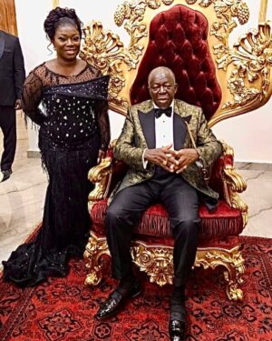 Stacy Amoateng Instagram - Happy birthday to HRM Otumfuo Osei Tutu II, king of the Asante Kingdom. May your years be filled with longevity, good health, wealth, prosperity and grace. Long live the king.