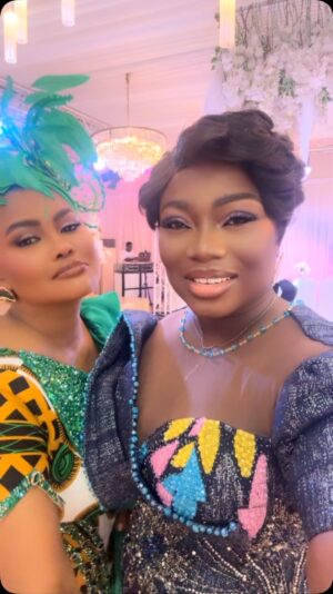 Stacy Amoateng Instagram - It was an honour seeing our nephew get married yesterday. @iamamamcbrown you are a wonderful mother . Nana Kwame and Janet thank you wai. We had a lot of fun. Nyame ay3 bi
Outfit @quophiakotuahghana
Make up @divinecaseygh
Hair @hairduties
Hair Styling @harriesprofessionalssalon