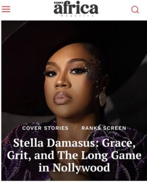 Stella Damasus Instagram - It’s not very often that I feel TRULY seen, understood and appreciated. Thank you @ranksafrica for this beautiful article. To think that this was out of the blue … wow. God bless you. #RanksAfrica #StellaDamasus #Actor #Blessed
